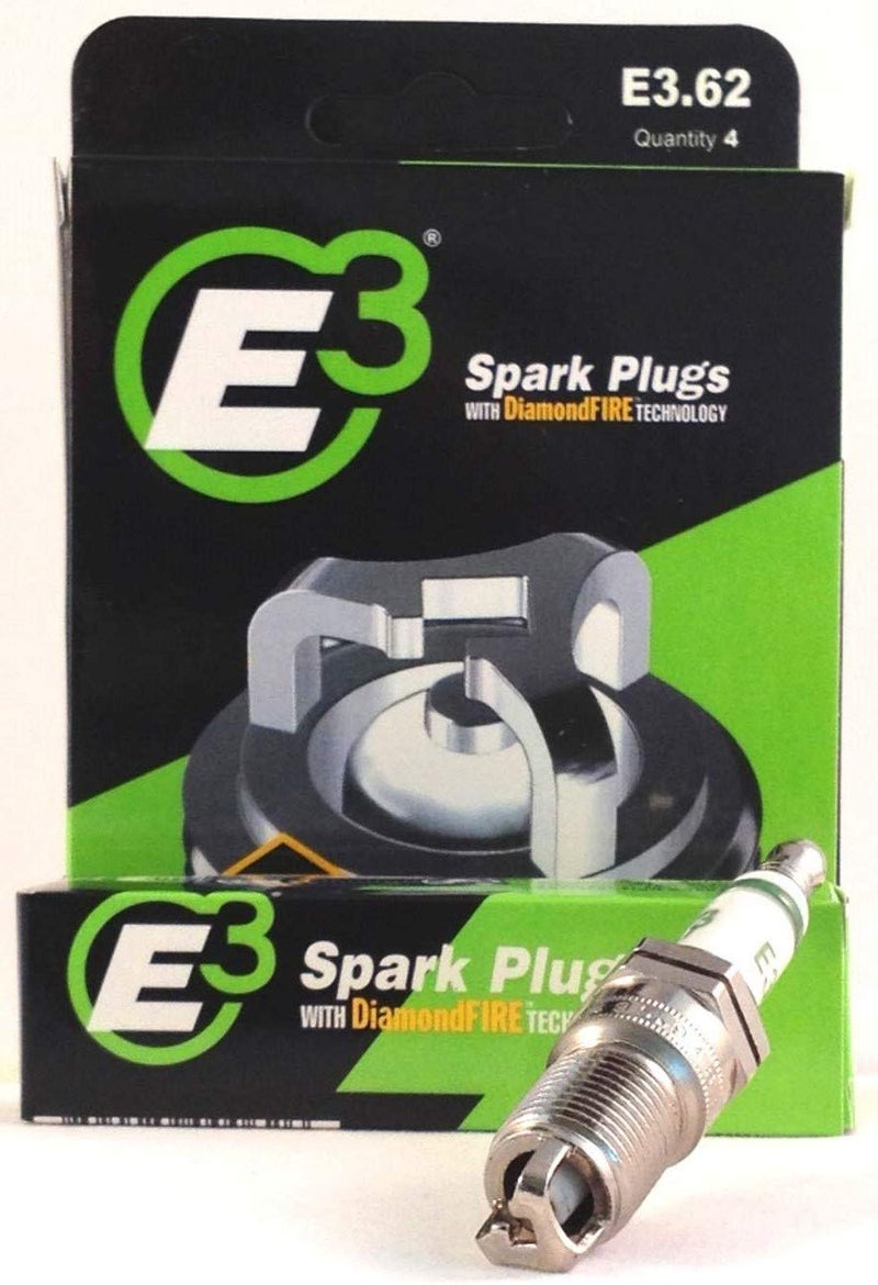 E3 Spark Plugs E3.62 Premium Automotive Spark Plug with DiamondFIRE Technology, 14mm Thread Diameter, 0.708â€ Reach, Taper Seat, Resistor, Pack of 1 - Image 5